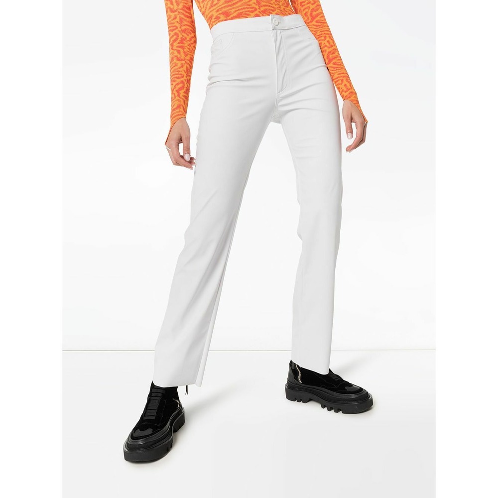 Maisie Wilen Jeans Pants in White Size Small Made In USA